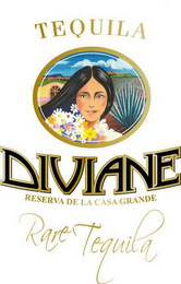 TEQUILA DIVIANE RESERVA DE LA CASA GRANDE RARE TEQUILA logo