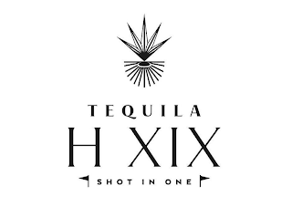 TEQUILA H XIX SHOT IN ONE logo