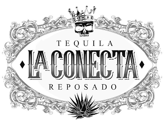 TEQUILA LA CONECTA REPOSADO logo