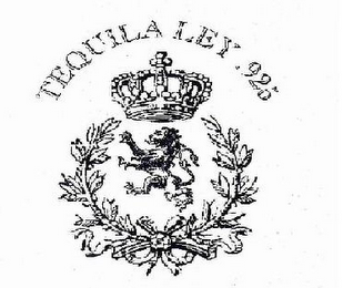 TEQUILA LEY .925 logo