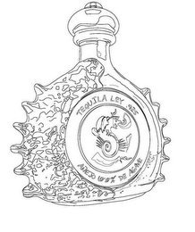 TEQUILA LEY .925 AÑEJO 100% DE AGAVE logo