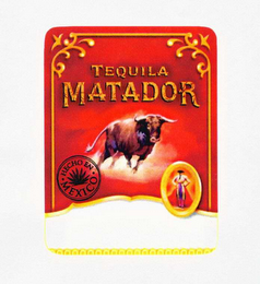 TEQUILA MATADOR HECHO EN MEXICO logo