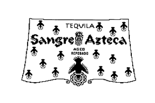 TEQUILA SANGRE AZTECA AGED REPOSADO logo