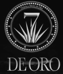 TEQUILA SIETE DE ORO 7 DE ORO