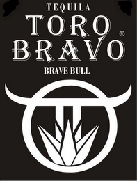 TEQUILA TORO BRAVO BRAVE BULL logo