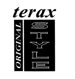 TERAX ORIGINAL STYLE logo