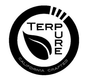 TERP PURE CALIFORNIA CRAFTED logo