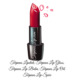 TERPENES LIP.COM TERPENES LIPSTICK, TERPENES LIP GLOSS, TERPENES LIP BALM, TERPENES LIP OIL, TERPENES LIP SPICE logo