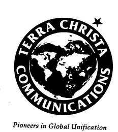 TERRA CHRISTA COMMUNICATIONS PIONEERS IN GLOBAL UNIFICATION logo