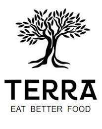 TERRA EAT BETTER FOOD logo