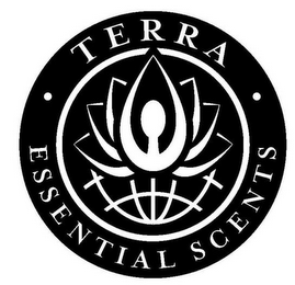 TERRA · ESSENTIAL SCENTS · logo