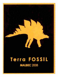 TERRA FOSSIL MALBEC 2008 logo