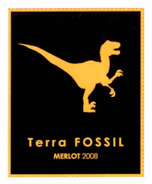 TERRA FOSSIL MERLOT 2008 logo