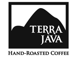 TERRA JAVA HAND-ROASTED COFFEE logo