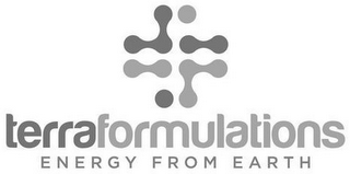 TERRAFORMULATIONS ENERGY FROM EARTH logo