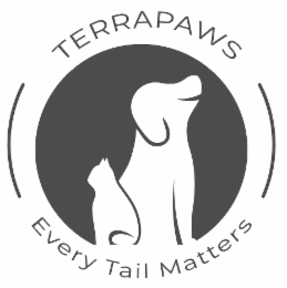 TERRAPAWS EVERY TAIL MATTERS logo