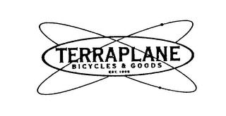 TERRAPLANE BICYCLES & GOODS EST. 1995 logo