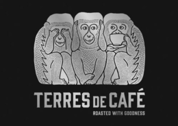 TERRES DE CAFÉ ROASTED WITH GOODNESS logo