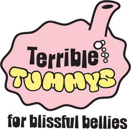 TERRIBLE TUMMYS FOR BLISSFUL BELLIES logo
