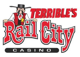 TERRIBLE'S RAIL CITY CASINO logo
