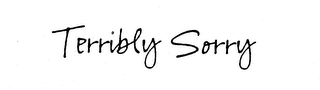 TERRIBLY SORRY logo