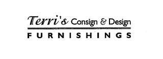 TERRI'S CONSIGN & DESIGN FURNISHINGS logo