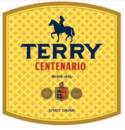 TERRY CENTENARIO DESDE 1865 SPIRIT DRINK logo