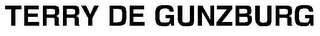 TERRY DE GUNZBURG logo