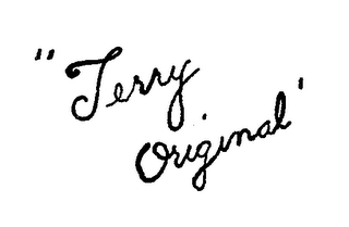 "TERRY ORIGINAL" logo
