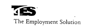 TES THE EMPLOYMENT SOLUTION logo
