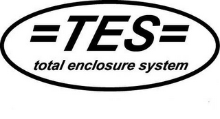 TES TOTAL ENCLOSURE SYSTEM logo