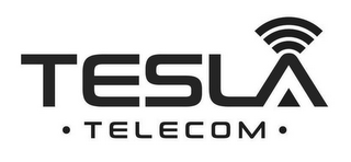 TESLA · TELECOM · logo