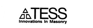 TESS INNOVATIONS IN MASONRY logo