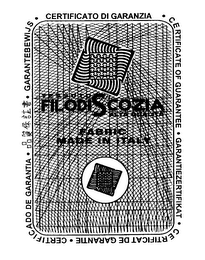 TESSUTO FILODISCOZIA ALTA QUALITA FABRIC MADE IN ITALY logo
