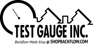 TEST GAUGE INC. BACKFLOW MADE EASY @ SHOPBACKFLOW.COM logo