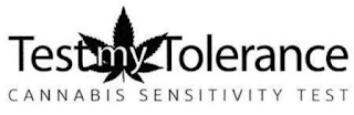 TEST MY TOLERANCE CANNABIS SENSITIVITY TEST logo