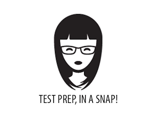 TEST PREP, IN A SNAP! logo