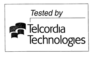 TESTED BY TELCORDIA TECHNOLOGIES logo