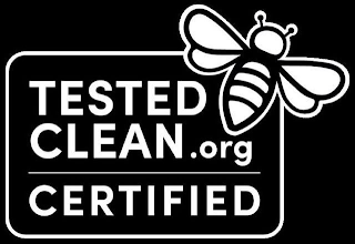 TESTED CLEAN.ORG CERTIFIED logo