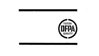 TESTED DFPA QUALITY logo