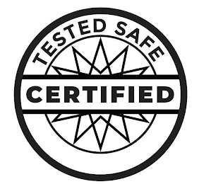 TESTED SAFE CERTIFIED logo