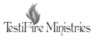 TESTIFIRE MINISTRIES logo