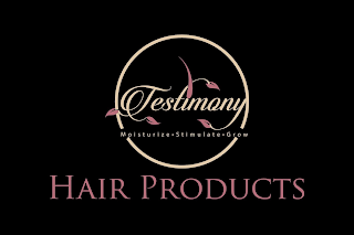 TESTIMONY MOISTURIZE STIMULATE GROW HAIR PRODUCTS logo