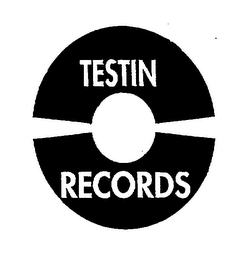 TESTIN RECORDS logo