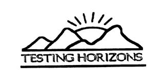 TESTING HORIZONS logo