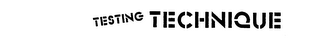 TESTING TECHNIQUE logo