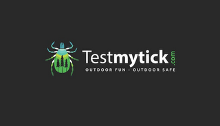 TESTMYTICK.COM, OUTDOOR FUN, OUTDOOR SAFE logo