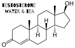 TESTOSTERONE WATER & TEA O H H H OH logo