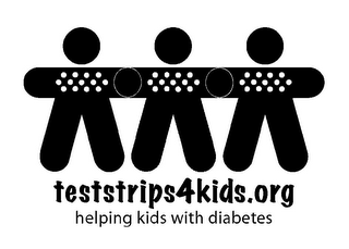 TESTSTRIPS4KIDS.ORG HELPING KIDS WITH DIABETES logo
