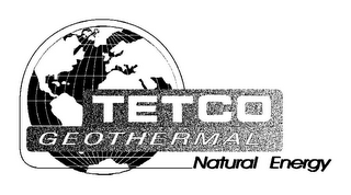 TETCO GEOTHERMAL NATURAL ENERGY logo